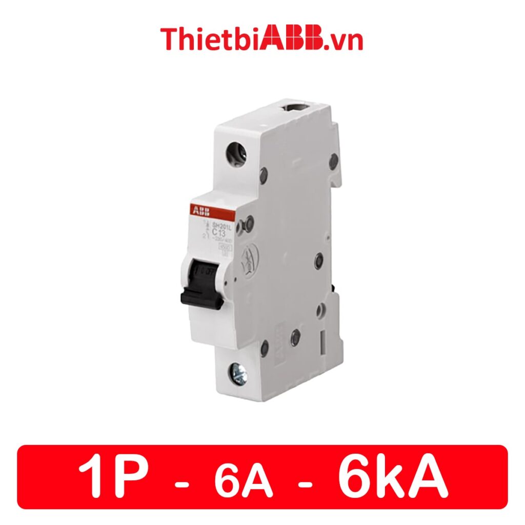 Mcb 1p 6a 6ka - 2cds211001r0064