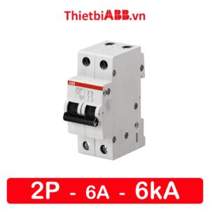 MCB 2P 6A 6kA - 2CDS212001R0064
