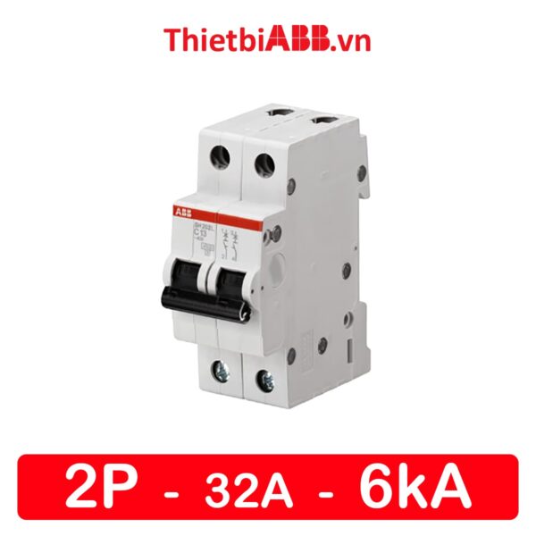 MCB 2P 32A 6kA - 2CDS212001R0324
