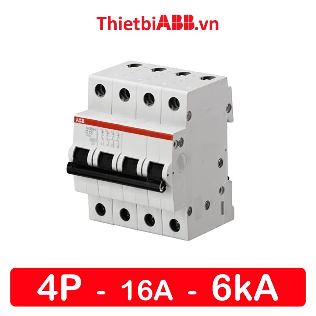 MCB 4P 16A 6kA - 2CDS214001R0164