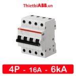 MCB 4P 16A 6kA - 2CDS214001R0164