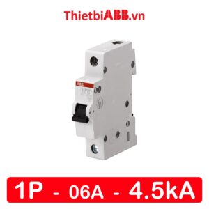 MCB 1P 6A 4.5kA - 2CDS241001R0064