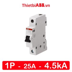MCB 1P 25A 4.5kA - 2CDS241001R0254