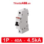 MCB 1P 40A 4.5kA - 2CDS241001R0404