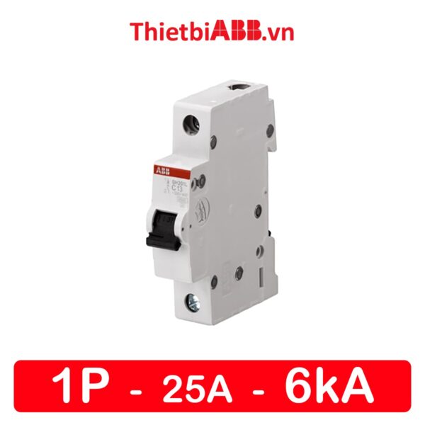 MCB 1P 25A 6kA - 2CDS211001R0254