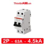 MCB 2P 63A 4.5kA - 2CDS242001R0634