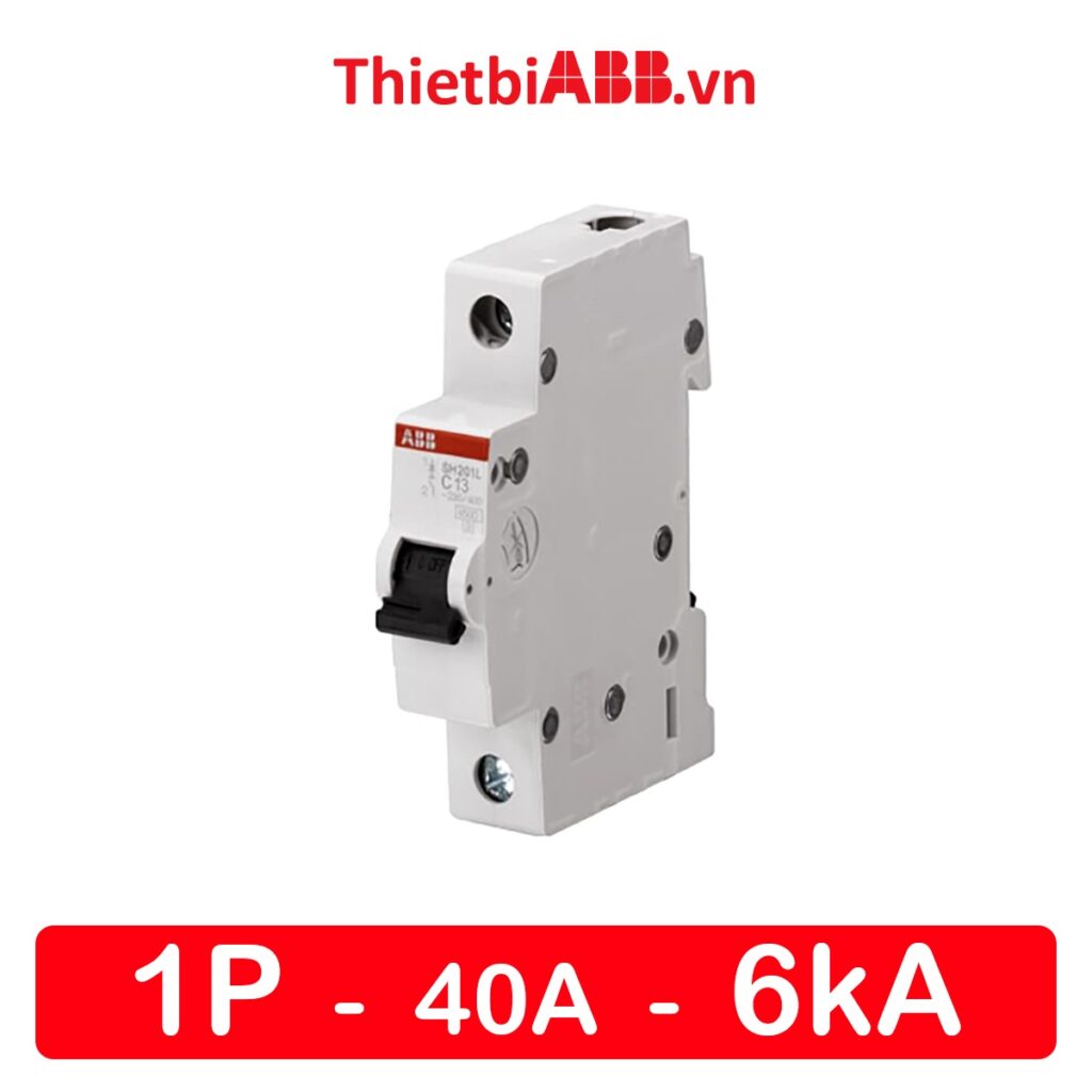 Mcb 1p 40a 6ka - 2cds211001r0404