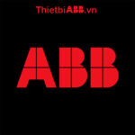 Logo ABB nền đen