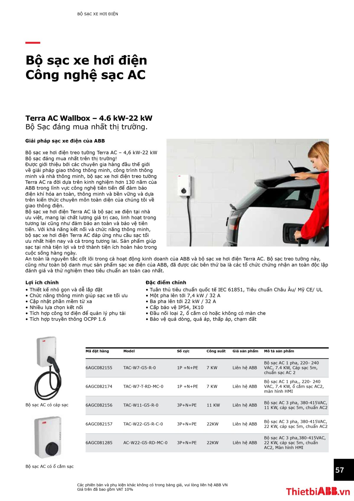 Catalogue bảng giá thiết bị điện abb 2024