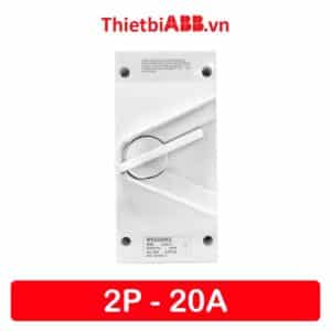 Isolator 20A 2P ABB 2TCZ751006R0001 - WSD220CL