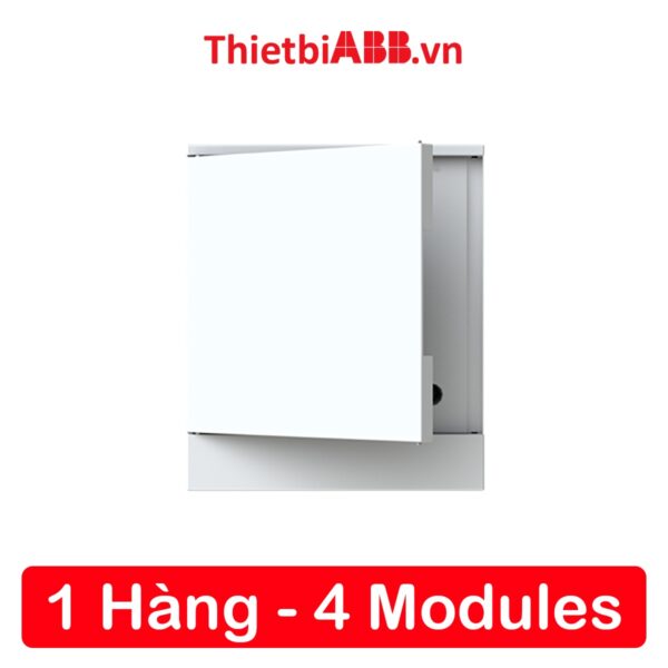 Tủ điện âm tường ABB 4 modules cửa trắng 1SZR004002A1101