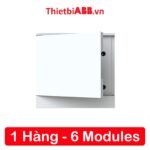 Tủ điện âm tường ABB 6 modules cửa trắng 1SZR004002A1102