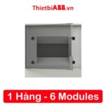 Tủ điện lắp nổi ABB 6 modules cửa xám mờ 1SZR004002A2202