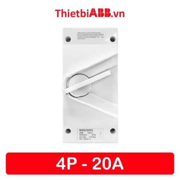 Isolator 20A 4P ABB 2TCZ751006R0005 - WSD420CL