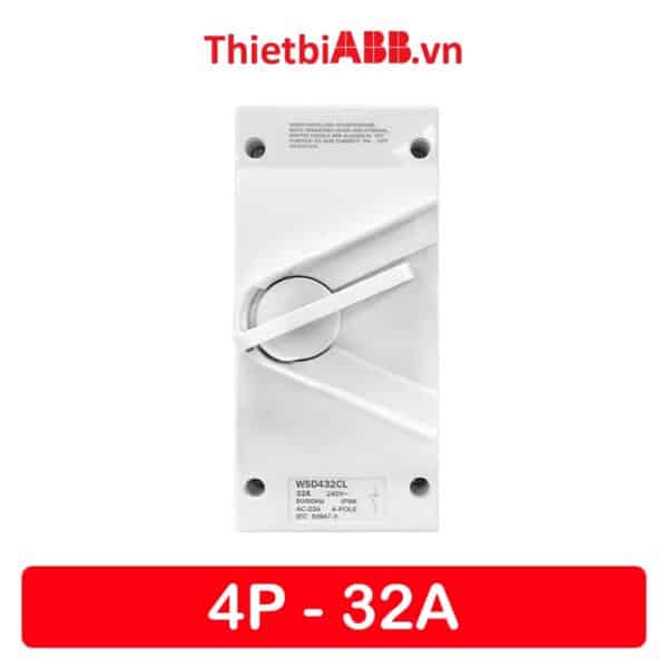 Isolator 32A 4P ABB 2TCZ751006R0006 - WSD432CL
