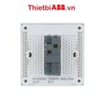 Mặt sau của Bộ công tắc đơn 1 chiều ABB 10AX 2TCZ171001R0030
