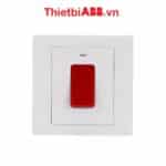 Mặt trước Công tắc 2 cực 32AX có đèn báo Neon 2TCZ171013R0090