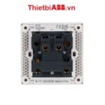 Mặt sau của Công tắc ABB 2 cực 45AX có đèn báo Neon 2TCZ171098R0090