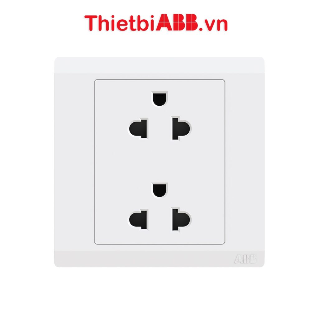Bộ ổ cắm đôi 3 chấu 16AX 2TCZ172008R0060