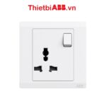 Bộ ổ cắm đa năng ABB 13AX gồm công tắc 2TCZ172003R0040