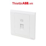 Bộ ổ cắm điện thoại đơn ABB RJ11 2TCZ173006R0010