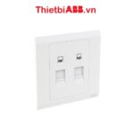 Bộ ổ cắm mạng đôi RJ45 CAT6 2TCZ173014R0010