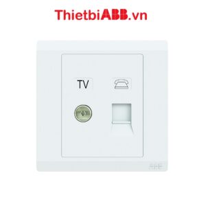 Bộ ổ cắm TV và điện thoại RJ11 2TCZ173010R0010