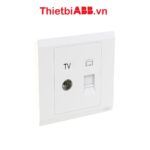 Bộ ổ cắm TV và điện thoại RJ11 ABB 2TCZ173010R0010