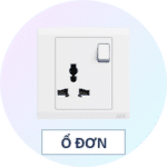 Ổ cắm điện đơn