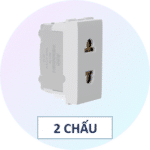 Ổ cắm điện 2 chấu