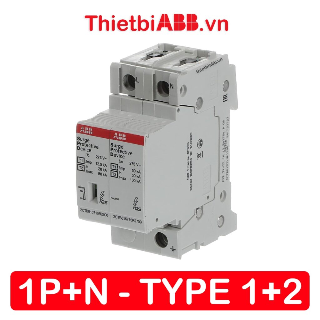Thiết bị chống sét lan truyền abb 2ctb815710r1300