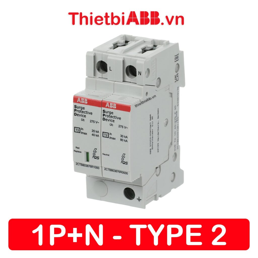 Thiết bị chống sét lan truyền abb 2ctb803972r1100