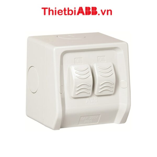 Bộ 2 công tắc chống nước IP66 16A GJF6110817R0100 Loại nhấn