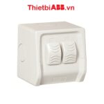 Bộ công tắc đôi chống nước IP66 16A ABB Loại nhấn
