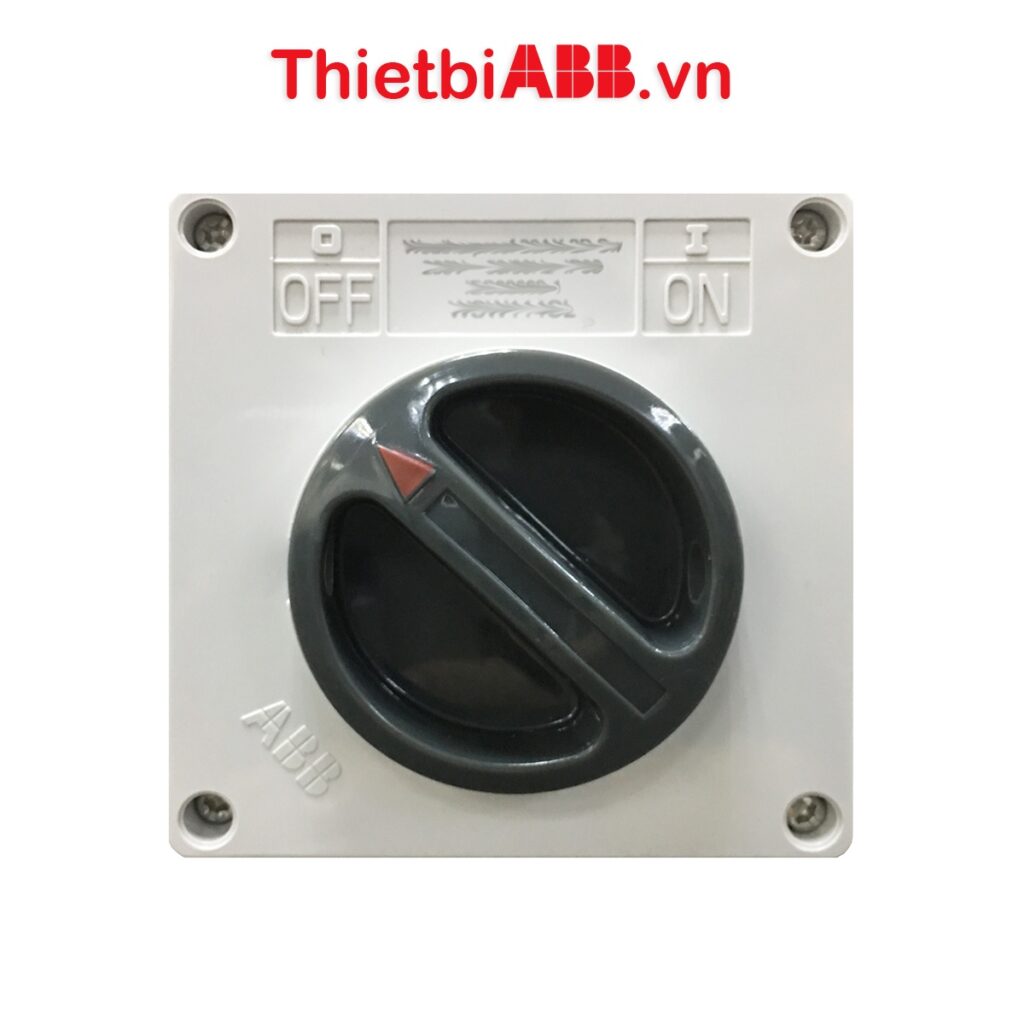 Công tắc đơn 2 chiều 10A IP66 2TCZ751004R0030 Loại xoay