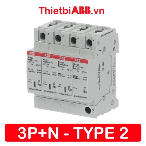 Thiết bị chống sét lan truyền ABB 2CTB803973R1100